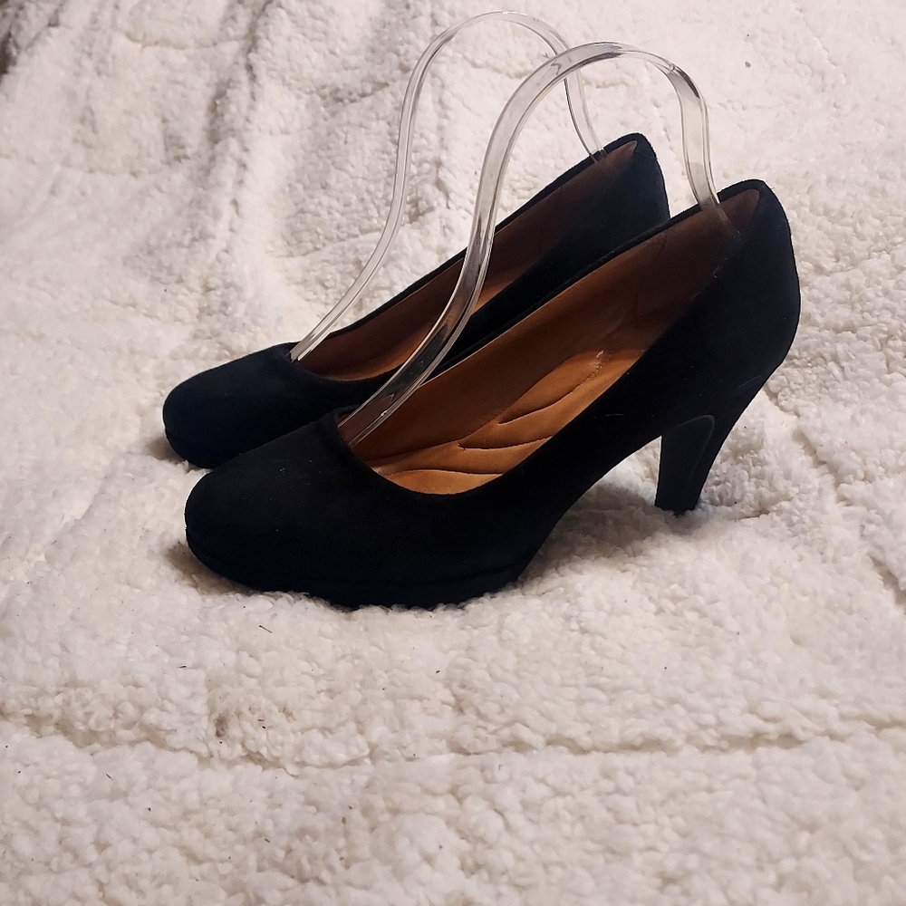 Clarks Black Heels for Women